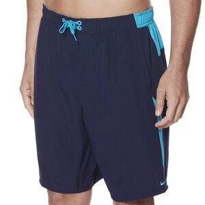 Nike Men’s Blue 9 Inch Volley Board Swim Shorts Size Medium